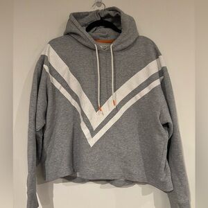Sport by Tory Burch FRENCH TERRY CHEVRON HOODIE - Small